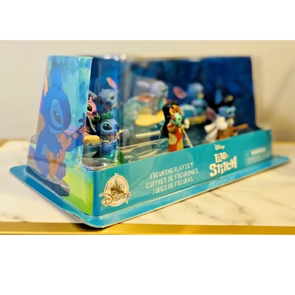 NIB LILO & STITCH Collectible Figures Toy Playset Disney Parks - Picture 4 of 8